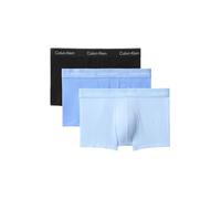 Calvin Klein - Lot de 3 boxers en coton LV00NB4389 Blu - Abbigliamento L Blu
