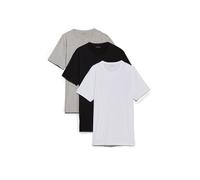 Calvin Klein - Lot de 3 t-shirts avec col en V LV00NB41 Nero - Abbigliamento L Nero