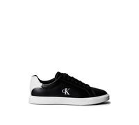 Calvin Klein Low PRO Cup Laceup Lth Moire Hw0Hw02845, Basso Top Donna, Black (Black/Bright White), 40 EU