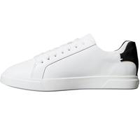 Calvin Klein Low PRO Cup Laceup Lth Moire Hw0Hw02845, Basso Top Donna, White (Bright White/Black), 37 EU