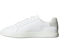 Calvin Klein Low PRO Cup Laceup Lth Moire Hw0Hw02845, Calze Donna, White (Bright White/Crystal Grey), 38 EU
