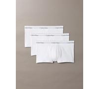 Calvin Klein Low Rise 3Pk Boxer da Uomo White/White/White S