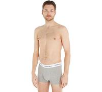 Calvin Klein Low Rise Trunk 3Pk, Boxer a vita bassa Uomo, Grigio (Grey Heather), S
