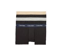 Calvin Klein Low Rise Trunk 3Pk, Boxer a vita bassa Uomo, Nero (B-Shoreline/Clem/Travertine Wb), S