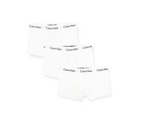 Calvin Klein Uomo Pantaloncini Boxer Vita Bassa Confezione da 3 Intimo, Bianco (White), L