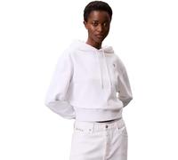 Calvin Klein LS Archive Terry Po Hood Lv047C224G Felpe, White (Brilliant White), M Donna