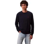 Calvin Klein T-shirt da uomo LS Easy Monogram Tee LV04RD247G Blu (Zaffiro Scuro) L