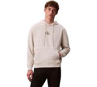 Calvin Klein LS EU 350terry Micro Monologo Ho Lv04rd243g67u004 Felpe, White (Chalk), L Uomo