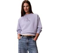 Calvin Klein LS French Terry Monologo Crew Lv047g823g Felpe Donna