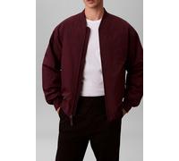 Calvin Klein Ls Sportswear Tech Fabric Bomber Jacket Winetasting Taglia: S | Bomber Outlet | Uomo | Rosso