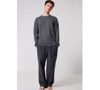 Calvin Klein - Ls Tee Pant Set LV00NM2955 Grigio - Abbigliamento XL Grigio