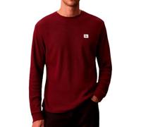 Calvin Klein Ls Waffle Badge Crew-M