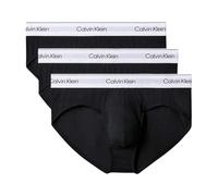 Calvin Klein LV00NB4388-UB1 HIP BRIEF 3PK BLACK,BLACK,BLACK slip on uomo PE25