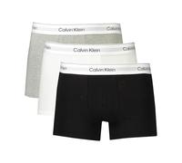 Calvin Klein LV00NB4392-MP1 TRUNK 3PK GREY HEATHER,WHITE,BLACK boxer uomo PE25
