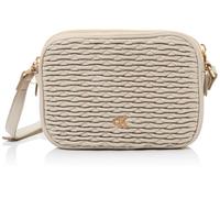 Calvin Klein LV04F3279G - Borsa per fotocamera da donna, con doppia cerniera, con pieghe, colore: marrone (castello), taglia unica, Marrone (Chateau), One Size