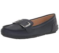 Calvin Klein Lydia, Mocassino Donna, Pelle Martellata Blu Navy 002, 39.5 EU