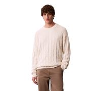 Calvin Klein - Maglieria Girocollo - - Knitwear - Uomo - Beige - M