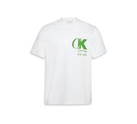 Calvin Klein Maglietta '20S' verde / bianco Uomo Calvin Klein L