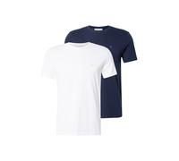 Calvin Klein Maglietta blu scuro / bianco Uomo Calvin Klein S
