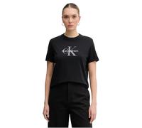 Calvin Klein Jeans Black Cotton T-Shirt - IT38|XS