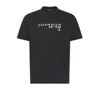 Calvin Klein Maglietta Grafica all'Ingrosso SS 30S UE da Uomo LV04RF800G Tee Grafica, Nero, S