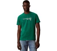 Calvin Klein Maglietta Grafica all'Ingrosso SS 30S UE da Uomo LV04RF800G Tee Grafica, Verde, S