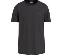 Calvin Klein Micro Logo Interlock Ck Black Taglia: L | Magliette basic Outlet | Uomo | Nero