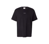Calvin Klein - Ss Stretch Pique Nano Easy Tee Nero - Abbigliamento XL Nero