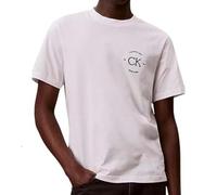 Calvin Klein T-Shirt da Uomo 20S April Graphic Seasonal Fashi LV04RE825G, Bianca, L