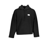 Calvin Klein - Maglione Nero in Cotone con Cappuccio - - Sweatshirts & Hoodies - Uomo - Nero - 2XL