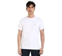 Calvin Klein Jeans T-shirt manica corta con patch logo bianco XL