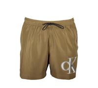 Calvin Klein Marrone Polyester Men's Swim Boxer - XL