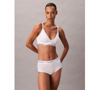Calvin Klein Maternity - Icon Cotton Modal - Brassière a triangolo leggermente foderata bianca-Bianco S