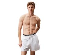 Calvin Klein boxer mare in nylon con fascia logata bianco XL