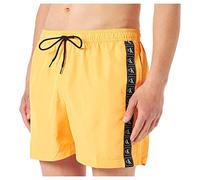 Calvin Klein Medium Drawstring KM0KM00715 Shorts, Mango Orange, S Uomo