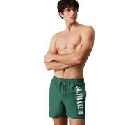 Calvin Klein Medium Drawstring Lv00N61092, Pantaloncini, Uomo, Verde (Wild Green), M