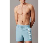 Calvin Klein Uomo Pantaloncino da Bagno Medium Drawstring con Coulisse, Blu (Skim Blue), S