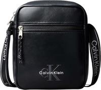 Calvin Klein Men Bold Logo Webbing Reporter LV04D3418G Crossover, Nero (Nero), Taglia Unica