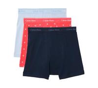 Calvin Klein Men Boxer Brief 3 PK Pink (Shoreline/Diamond Logo Punch Pink/B) M