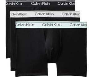 Calvin Klein Men Boxer Brief 3PK Green (Black/Light Cast/Feel The Mint) 4XL