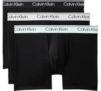 Calvin Klein Men Boxer Brief 3PK Green (Black/Light Cast/Feel The Mint) S