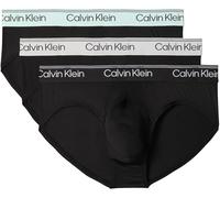 Calvin Klein Men Hip Brief 3PK Black (Black Bodies w/Black/Light Cast/Fe) S