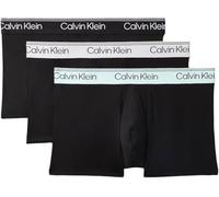 Calvin Klein Men Low Rise Trunk 3PK Black (Black Bodies w/Black/Light Cast/Fe) XL