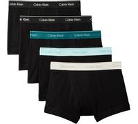 Calvin Klein Men Trunk 5PK Blue (Black Bodies w/Black/Niagara Falls) M