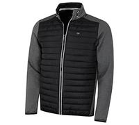 Calvin Klein Mens 2020 CK Hybrid Isolate Giacca leggera Carbone/nero. M