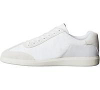 Calvin Klein Mens Low Cupsole Laceup su HM0HM02069 Low Top, Bianco (Triple Bright White), 11, Bianco Triplo Bianco Brillante, 45 EU