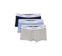 Calvin Klein, Men's, Low Rise Trunk 3Pk 000NB3967A, Blue (New Navy, Troposphere, Grey Heather), XL
