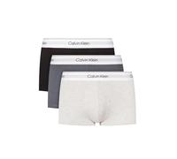 Calvin Klein, Men's, Low Rise Trunk 3Pk 000NB3967A, Grey (Black, Light Grey Heath, Turbulence), S