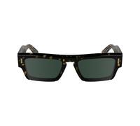 Calvin Klein Men's Sunglasses CK24532S - Dark Havana with Solid Green Lens