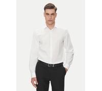 Calvin Klein Menswear Shirt Regular Popeline Azzurro - Uomo Abbigliamento